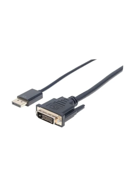 CABO DISPLAYPORT 3MT (M) PARA DVID (M) PRETO MANHATTAN