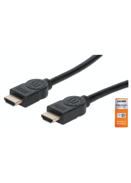 CABO HDMI 18MT (MM) 4K@60Hz UHD 18 Gbps PRETO MANHATTAN