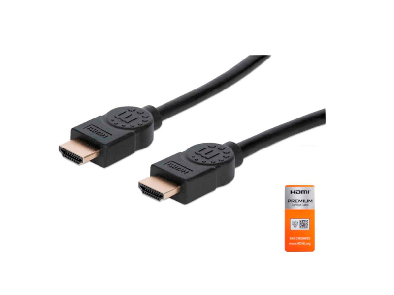 CABO HDMI 5MT (MM) 4K@60Hz UHD 18 Gbps PRETO MANHATTAN