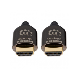 CABO HDMI 1MT (MM) Plano 4K@60Hz PRETO MANHATTAN