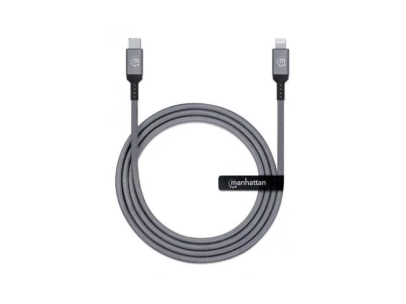 CABO ILYNK USBC (M) 10MT  PARA  LIGHTNING (M) 18W MANHATTAN