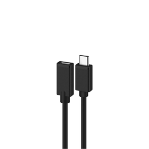 CABO EWENT USBC (M) PARA USBC (F) 18MT PRETO