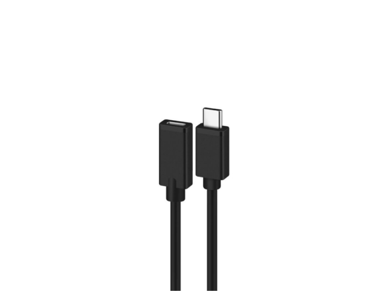 CABO EWENT USBC (M) PARA USBC (F) 18MT PRETO