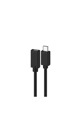 CABO EWENT USBC (M) PARA USBC (F) 18MT PRETO