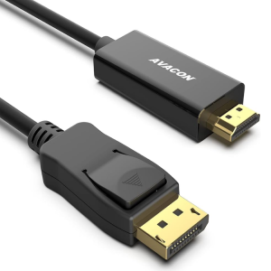CABO DISPLAYPORT 1M (M) PARA HDMI (M) GOLDPLATED EWENT