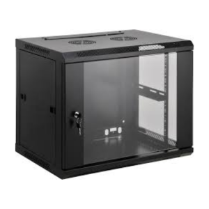 ARMARIO 06U 600X450 INT 19" AÇO PRETO