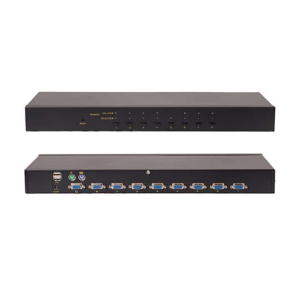 KVM  8 PT USBPS2 INTELL RACK CABOS DISP