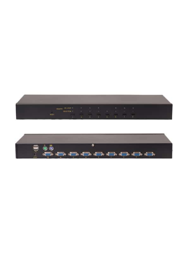 KVM  8 PT USBPS2 INTELL RACK CABOS DISP