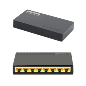 SWITCH 8 INTELL ETHERNET  DESKTOP PRETO