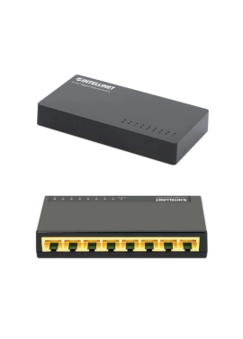 SWITCH 8 INTELL ETHERNET  DESKTOP PRETO
