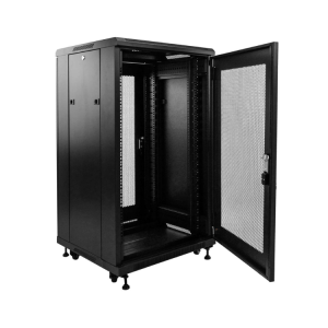 ARMARIO 06U 450X570 INT 19” AÇO (FP) PRETO