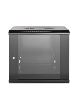 ARMARIO 09U 450X570 INT 19" AÇO PRETO