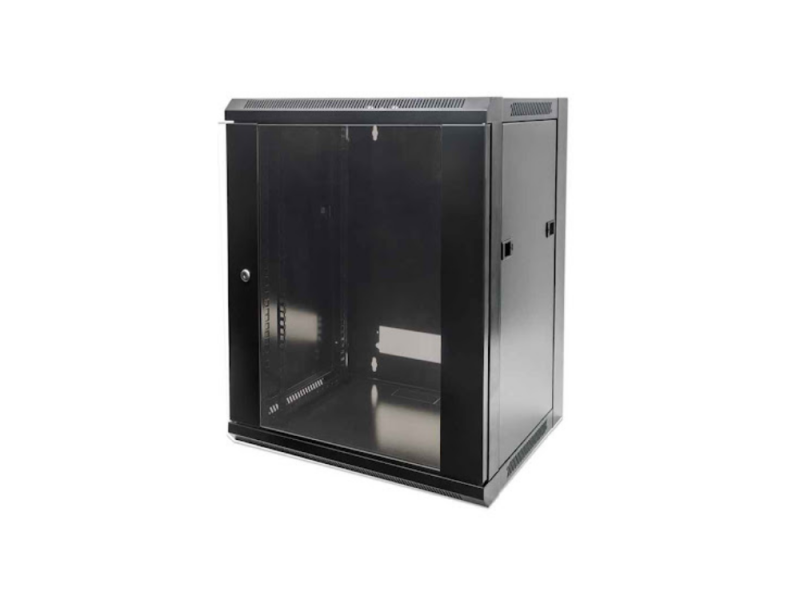ARMARIO 15U 450X570 INT 19" AÇO (FP) PRETO