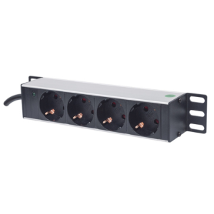 PDU RACKMOUNT 1U 4 GERMAN TYPE 18M INT