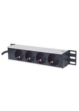 PDU RACKMOUNT 1U 4 GERMAN TYPE 18M INT