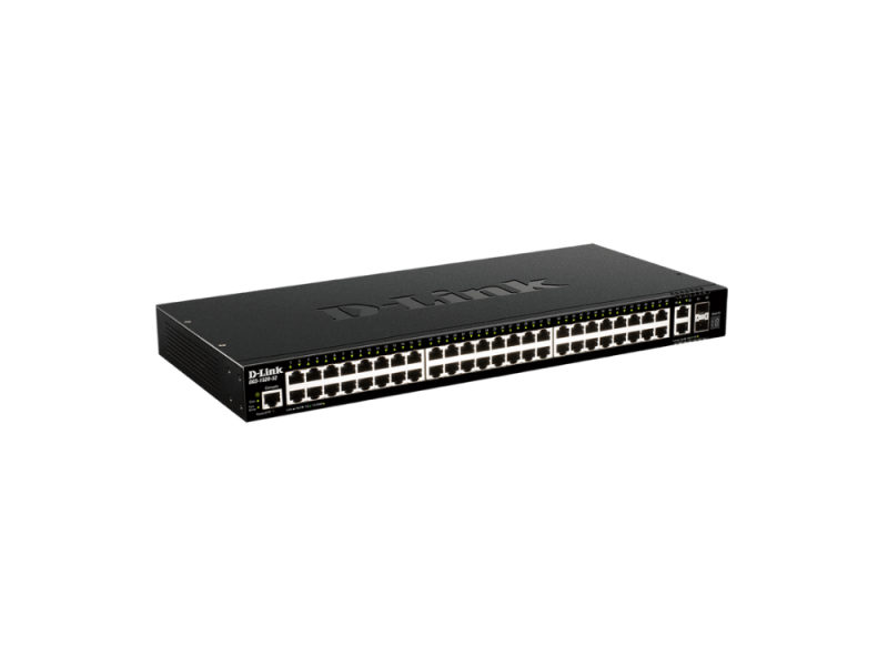 SWITCH 48 DLINK 101001000Mbps  4 10G SMART MANAGED POE