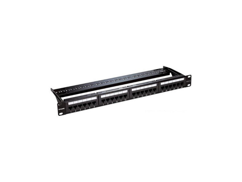 PATCH PANNEL24 PT  CAT5 1U DLINK
