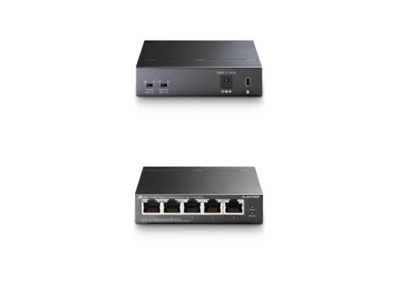 SWITCH 5 TPLINK POE 56W DESKTOP