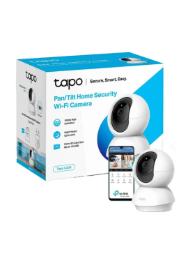 CAM WIRELESS TPLINK 1080P FHD 360 HORIZONTAL 114 VERTICAL 2UN