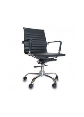 CADEIRA PU HIGH EXEC 1NIVEIS BK