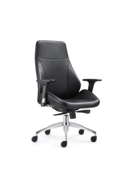 CADEIRA PU HIGH EXEC 2NIVEIS BK