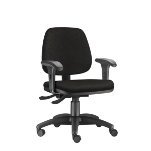 CADEIRA FABRIC HIGH 2NIVEIS CBRAÇO BK
