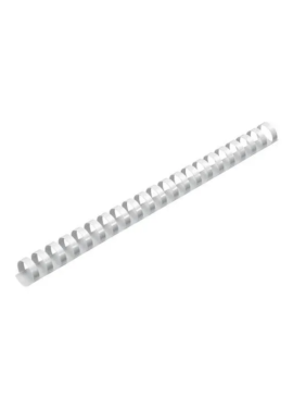 FE ARGOLAS PLASTIC A4  6MM25 BRANCA