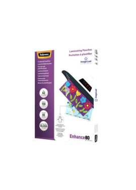BOLSAS PLASTIFICFELLOWES 80MIC A325
