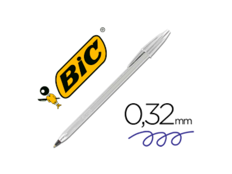 ME ESF BIC CRISTAL PRATEADA COR PRETA ESP EDITI (120)