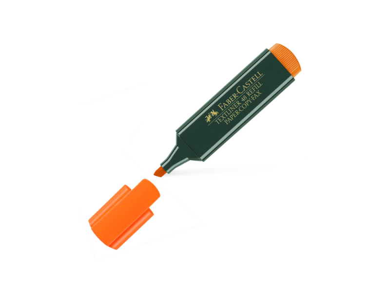 ME MARC TEXTLINER FABER 48 LARANJA