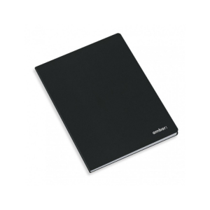 ME CAD AGRAF A4 60G80F PAUTADO MARGEM VRM CAPA PRETA (110)