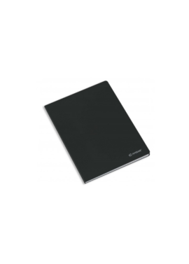 ME CAD AGRAF A4 60G80F LISO MARGEM VRM CAPA PRETA (110)