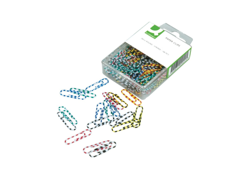 ME CLIPS QCONNECT CORES RAIADAS 28MM (CX100) (110)