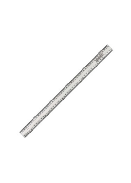 ME REGUA LIDERPAPEL PLASTICA CRISTAL 50CM (120)