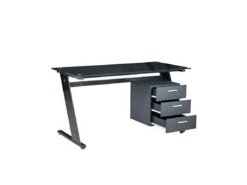 SECRETARIA PC MTALVDR PRETOGAV 150X70X76 2PC