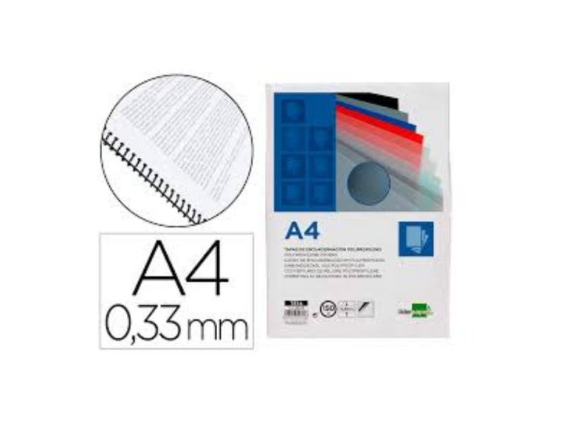 ME CAPA ENCAD POLYCLEARVIEW A4 POLIPROPILENO 300 MICRO TRANSP