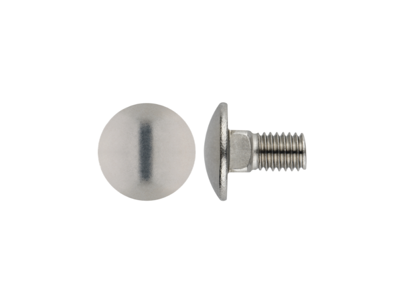 PARAFUSO M10X35 A2  Din 603 RQ A2