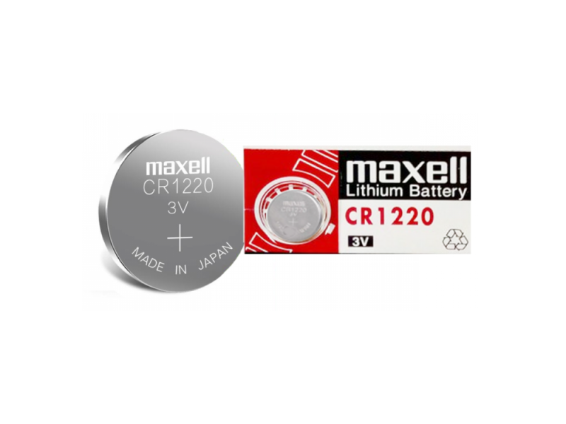 PILHA MOEDA MAXELL CR1220 1UN 3V
