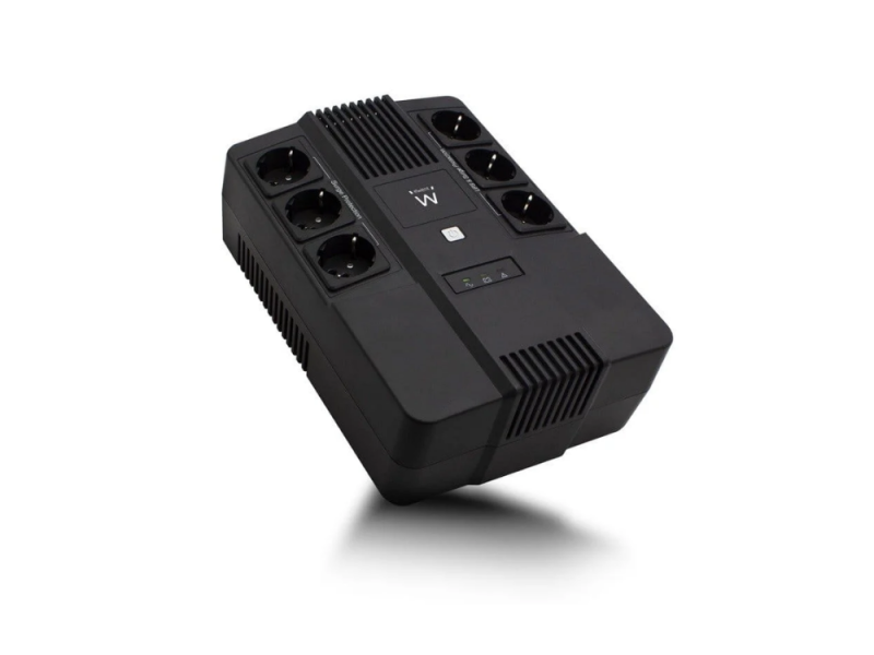 UPS EWENT 600W 6 PORTAS SCHUKO LINHA INTERATIVA