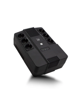 UPS EWENT 600W 6 PORTAS SCHUKO LINHA INTERATIVA