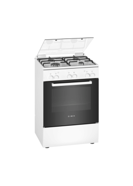 GD FOGAO BOSCH 60CM GAS SERIE 2 FORNO GAS BRANCOESMALTE