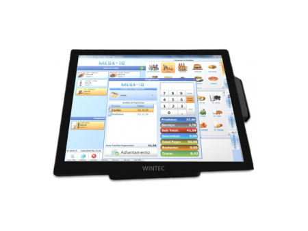 POS WINTEC 15" J6412 8G 128SSD PRETO WFUSBRS232RJ45HDMIUSBC