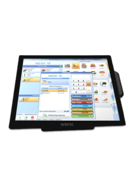 POS WINTEC 15" J6412 8G 128SSD PRETO WFUSBRS232RJ45HDMIUSBC