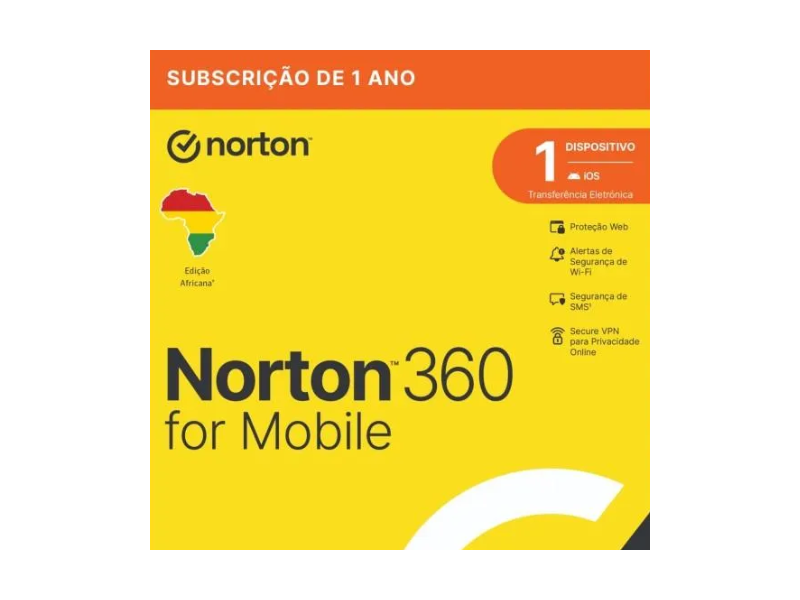 NORTON 360 MOBILE AF 1 USER 1 DEVICE 12MO WRT DRMKEY FTP