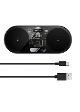CARREGADOR BASEUS WIRELESS 2X BASES 20W