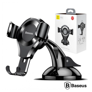 SUPORTE DE CARRO BASEUS C VENTOSA PRETO