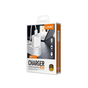CARREGADOR LDNIO QC30 USB MICRO BRANCO