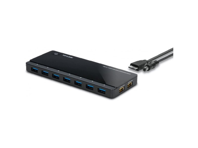 HUB TPLINK USB 30 7PORT COM 2 PORTAS DE CARREGAMENTO