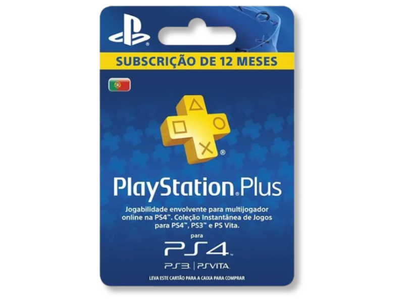 PLAYSTATION PLUS CARD PS4 365 DIAS