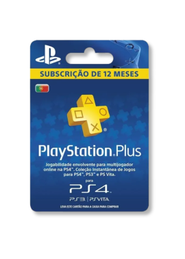 PLAYSTATION PLUS CARD PS4 365 DIAS